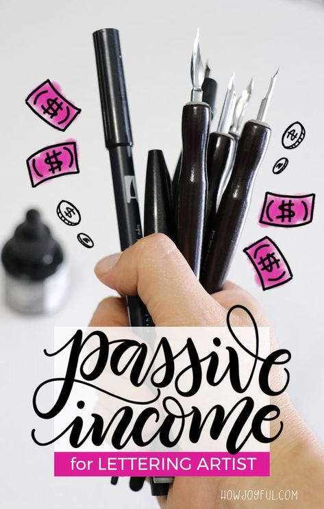 How to make money while you sleep as a hand lettering artist via @howjoyful Hand Lettering Business, Artist Resources, Hand Lettering For Beginners, Calligraphy Inspiration, Hand Lettering Inspiration, Learn Calligraphy, Ipad Lettering, Hand Lettering Alphabet, Hand Lettering Quotes