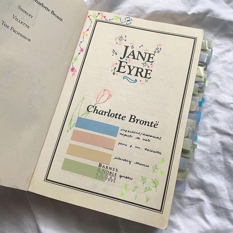 Book Annotation Key, Book Annotation Tips, Jane Eyre Book, Book Tabs, Reading Motivation, Book Annotation, Book Drawing, Jane Eyre, Book Reader