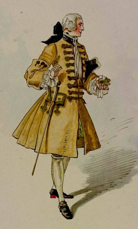 1700s Fashion Aesthetic, French Nobility Fashion, 18th Century Court Suit, 19th Century German Fashion, French Aristocracy Fashion, 1770s Fashion Men, 1700s Male Fashion, 1780s Fashion Men, 1700s Character Design