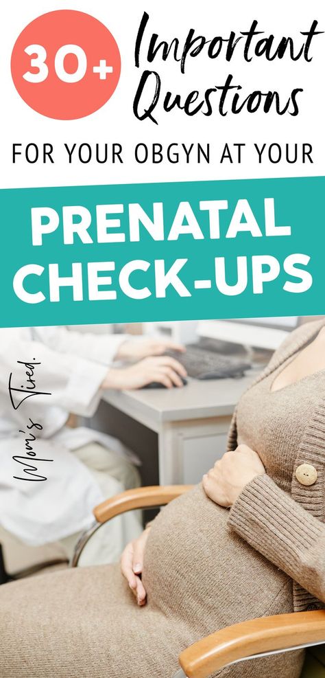 Questions to Ask Your OBGYN Prepping For Pregnancy, Pregnancy List, First Prenatal Visit, Pregnancy Lifestyle, List Of Questions To Ask, First Prenatal Appointment, Prenatal Appointment, Third Trimester Pregnancy, Pregnancy Labor