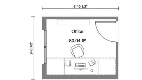 Office Floor Plans: Types, Examples, & Considerations - Cedreo Headmaster Office, Office Floor Plan Design, Floor Plan Measurements, Home Office Floor Plan, Floor Plan With Dimensions, Healthy Office, Rendered Floor Plan, Office Floor Plan, Home Office Layout