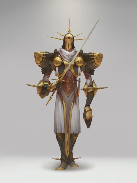 ArtStation - Justice, Lin Chang Jodie Muir, Robot Ideas, Fantasy Heroes, Dnd Art, Mythology Art, Fantasy Warrior, Fantasy Rpg, Monster Art, Fantasy Inspiration