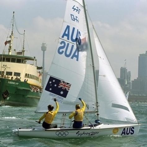 Adventures of a Sailor Girl on Instagram: “Best 💛💚🏆🏅 #Repost @aussailingteam ・・・ #MySydney2000 🙌⛵️ #470 #sailing #sail #sport #olympics #sailorgirl” Surfing Olympics, 470 Sailing, Olympic Sailing, Sailing Optimist, Seoul Olympics 1988, Tokyo 1964 Olympics, Dreams Do Come True, Summer Olympics, Dream Life