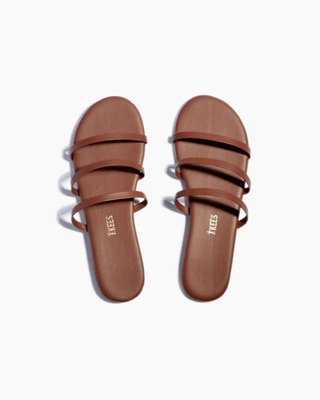 Emma in Heatwave | Sandals | Women's Footwear – TKEES Tkees Sandals, Create Capsule Wardrobe, Tie Sandals, Summer Capsule Wardrobe, Au Naturale, Cycling Fashion, Straw Tote, Leather Conditioner, Women's Footwear