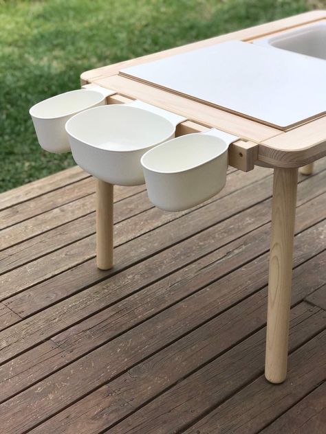 Upgrade the FLISAT children's table with a simple mod Ikea Kids Table, Ikea Flisat Table, Pictures Of Kids, Trofast Ikea, Ikea Playroom, Flisat Table, Ikea Flisat, Kids Play Table, Childrens Desk