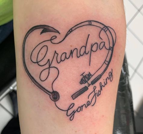 Tattoo Idea For Grandpa, Tattoos For Lost Loved Ones Grandparents Memorial, In Memory Tattoos Grandpa, Dead Grandparent Tattoos, Grandfather Tattoo For Granddaughter, Simple Memorial Tattoos Grandparents, Papa Tattoo In Memory Of, Tattoos For Grandparents Passing, Tattoos For Lost Loved Ones Grandparents