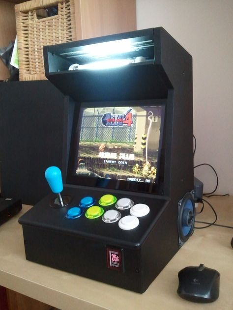 ICade custom arcade Legend Of Zelda Fan Art, Retropie Arcade, Video Game Cabinet, Zelda Fan Art, Arcade Bartop, Diy Arcade Cabinet, Arcade Retro, Retro Games Room, Art Geek