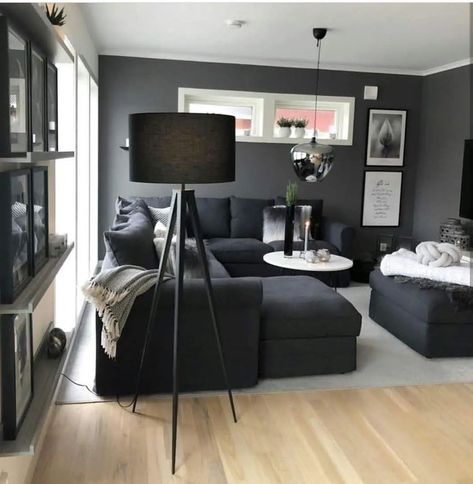 Elevate your space with these 40 stylish black living room ideas! Explore bold designs and chic decor tips to create a sophisticated, modern look. Visit our site for inspiration! Black Living Room Decor, Black And White Living Room, Black Living Room, Furniture Stores, Decor Home Living Room, Living Room Decor Apartment, Living Room Inspo, Living Room Grey, Retail Furniture