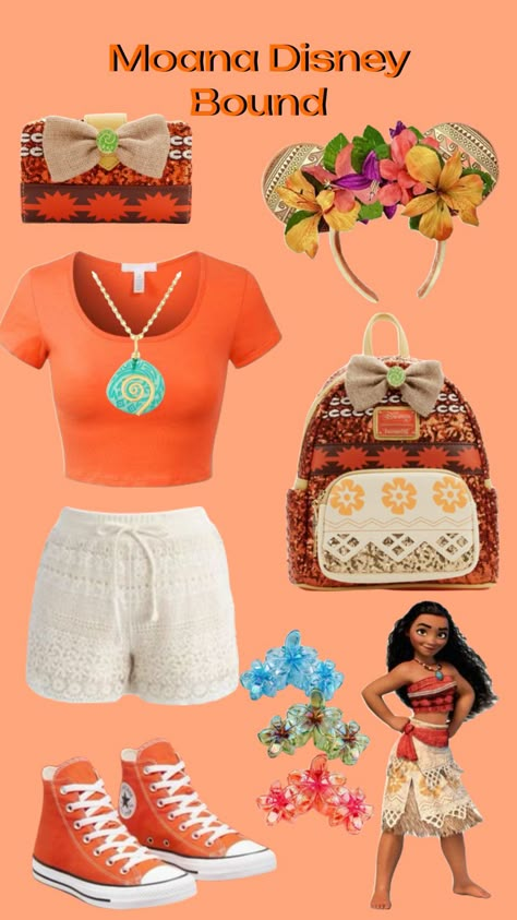 Disney Bound Outfits Casual, Disney Outfit Inspo, Disney Outfits Women, Moana Disney, Disney Fits, Cute Disney Outfits, Disney Themed Outfits, Disney Bounds, Disneyland Outfits