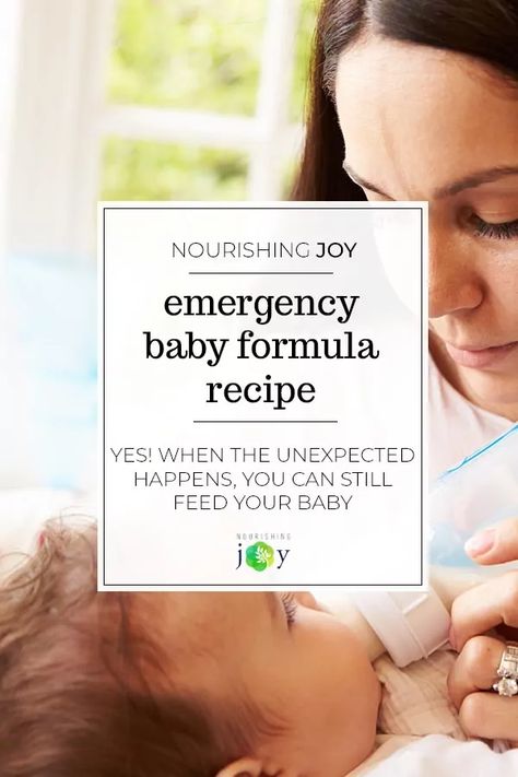 Homemade Emergency Baby Formula Recipe | Nourishing Joy Baby Formula Recipe, Baby Formula Cans, Recipe For Baby, Formula Recipes, Doctor For Kids, Pasteurizing Milk, Clam Recipes, Homemade Baby Foods, Homemade Baby Food