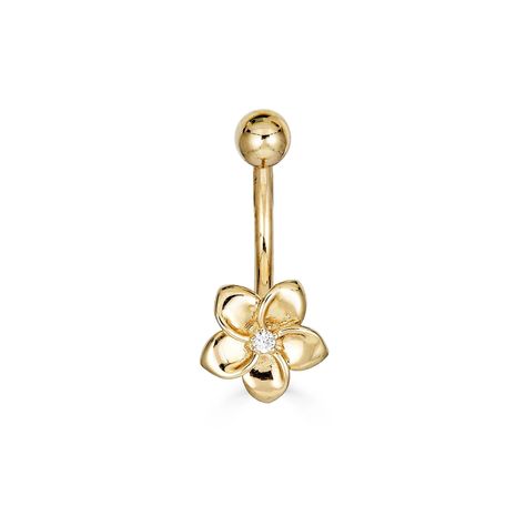 Navel Piercing Threaded Belly Button Piercing Ring 14K Gold Belly Button Piercing,Flowar Botton Navel Ring ,Curved Barbell.Gold Chain Dangle Belly Ring  --- IᑎᖴOᖇᗰᗩTIOᑎ ᗩᗷOᑌT ᑭᖇOᗪᑌᑕT --- ❖ Sold as a single for either the ear or body area. ❖ Metal Type: 14K,18K Solid Gold ❖ Diamond Type: Moissanite ❖ Diamond Shape: fancy Brilliant cut ❖ Diamond Color: G-H ❖ Diamond Clarity: VS ❖ Diamond Setting: Bezel ❖ Bar Length: 8mm,10mm,12mm,16mm.  ❖ Post Thickness: (1.2mm) ❖ Back Finding: Screwball ❖ Externa Gold Belly Button Piercing, Belly Button Piercing Rings, Bellybutton Piercings, Belly Button Piercing Jewelry, Piercing Inspo, Gold Belly Ring, Clothing Wishlist, Lightning Bolt Earrings, Dangle Belly Rings