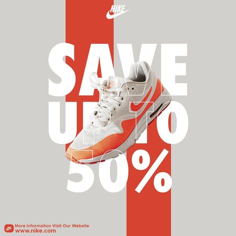 SOCIAL MEDIA POSTER DESIGN (SHOES) :: Behance Nike Shoe Poster, Shoe Poster Design, Media Poster Design, Social Media Poster Design, Design In Photoshop, Shoe Poster, Media Poster, Illustrator Design Tutorial, Nike Shoes (men)