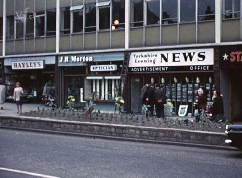 Wakefield, 1965, City of Possibilities Nice Fonts, Ghost Signs, Shop Fronts, Wakefield, Cool Fonts, Ghost, Street View, Signs