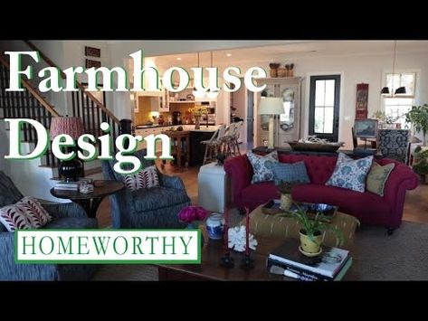 Farmhouse Style Homes | Traditional Accents, Layered Decor, and Stunning Architecture - YouTube Layered Decor, Farmhouse Style Homes, Stunning Architecture, Home Tours, Texas Homes, Interior Design Diy, Farmhouse Style House, Farmhouse Design, Decor Interior Design