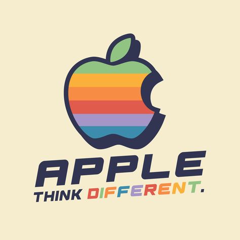 Apple Retro Logo, Designer Branding, T Shirt Logo Design, Retro Future, Paper Things, Shirt Logo Design, Ticket Design, Inspiration Logo, Calligraphy Logo