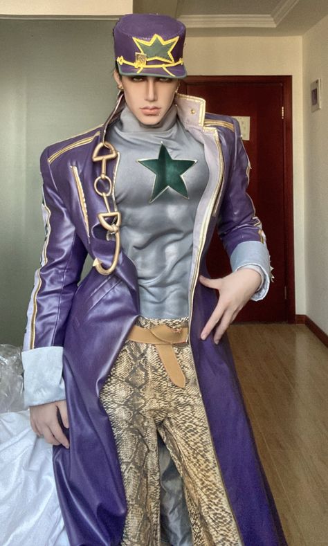 Jotaro Cosplay, Jjba Jotaro, Jjba Cosplay, Jojo's Bizarre Adventure Cosplay, Jojo Cosplay, Jojo Fashion, Jonathan Joestar, Jojo's Adventure, Snk Cosplay