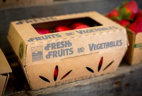 Berry Packaging, Fresh Produce Packaging, Organic Food Packaging, Environmental Packaging, Salad Packaging, Vegetable Packaging, Cardboard Recycling, Smart Packaging, Fruit Packaging