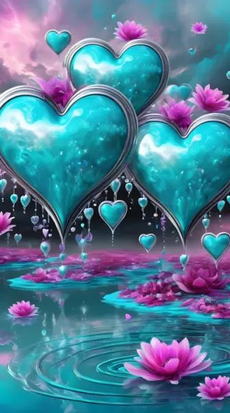 2000s Background, Hearts Wallpaper, Belly Workout Challenge, Pretty Heart, Ipad Wallpapers, Spirit Guide, Beautiful Mosques, Fantasy Homes, Picture Art