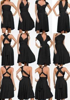 How-to make the Infinity Convertible or Wrap/Twist Dress - Project Wedding Bridesmaid Wrap, Infinity Dress Bridesmaid, Wrap Dress Bridesmaid, Diy Vetement, Twisted Dress, Convertible Dress, Infinity Dress, Mode Inspiration, Sewing Clothes