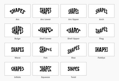 How To Warp Text Into Shapes with Adobe Illustrator CC | Logos By Nick Warp Text Into Shape, How To Warp Text Illustrator, Warp Text Design, Text Warp Illustrator, Text Adobe Illustrator, Text Wrap Illustrator, Warp Text, Illustrator Shapes, Adobe Illustrator Logo Design