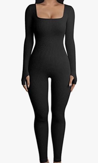 Yoga Jumpsuit, Yoga Long Sleeve, Full Body Suit, Bodycon Jumpsuit, Pretty Shorts, Long Sleeve And Shorts, Women Yoga, Long Sleeve Jumpsuit