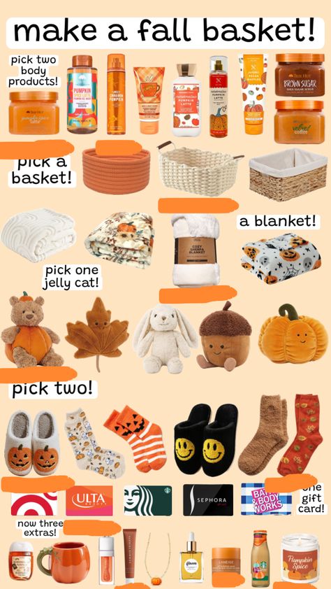 Remix to make a fall basket!! 🎃✨🍁🫶🏻🍂 #fall#remix#remixthisshuffle#fallaesthetic#preppy#aesthetic#cute#slay#trending#viral#fyppppppppppp Boo Basket Ideas For Best Friend, Fall Basket Ideas, Halloween Comics, Boo Basket Ideas, Fall Basket, Halloween Sleepover, Making A Gift Basket, Fall Gift Baskets, Halloween Themed Gifts