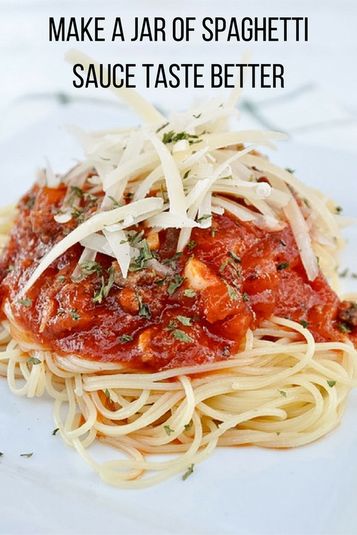 Best Spaghetti Sauce, Canned Spaghetti Sauce, Garlic Spaghetti, Best Spaghetti, Spaghetti Sauce Recipe, Homemade Spaghetti Sauce, Easy Spaghetti, Homemade Spaghetti, Food Group