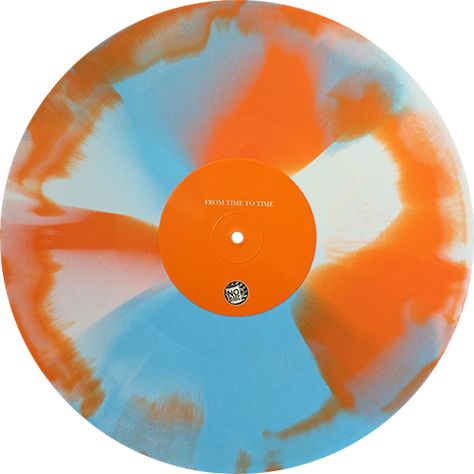 Moose Blood - I'll Keep You In Mind, From Time To Time Orange Vinyl Record, Back Of Vinyl Cover, Moose Blood, Vinyl Artwork, Orange Vinyl, Cd Design, No Sleep, Album Art Design, Vinyl Collection