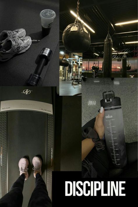 Gym / 2024 vision board / discipline Vision Board Gym Aesthetic Pictures, Gym And Healthy Lifestyle, Fit And Healthy Vision Board, Healthy Lifestyle Vision Board Ideas, Vision Board Photos Fitness, Gym For Vision Board, Gym Motivation Vision Board, Getting In Shape Aesthetic, Pretty Gym Aesthetic