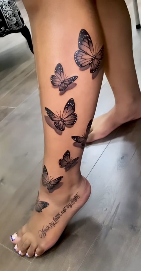 Tattoo Bein Frau, Butterfly Leg Tattoos, Font Tato, Tato Paha, Cute Thigh Tattoos, Tato Jari, Bauch Tattoos, Hand Tattoos For Girls, Cute Hand Tattoos