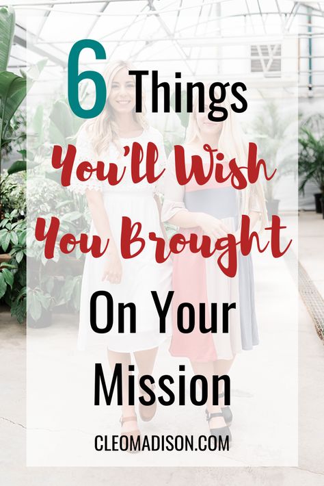 This is the best list of things you'll wish you brought on your lds mission. It has lots of tips and ideas of things to add to your packing list while you're working on your mission preparation. This list is great for elder and sister missionaries. #mission #ldsmissionary Mtc Packages Lds Missionaries, Serving A Mission Lds, Missionary Farewell Food Ideas, Mexico Mission Trip Outfits, Mission Trip Packing List, Missionary Pictures With Flag, Missionary Outfits Sister, Missionary Package Ideas, Lds Missionary Outfits Sisters