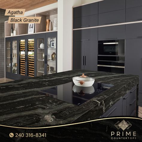 🖤 Create dramatic, bold, and beautiful granite countertops, kitchen islands, backsplashes, floors, and accent walls wherever a durable natural stone is preferred. ⠀ 📲 Contact: https://bit.ly/Prime_Countertops 📞 240 316-8341 ⠀ #WeArePrime #quartz #granite #kitchenCountertops #marble #quartzite #MakingDreamsComeTrue #AlvoVirtual 🎯 Countertops Kitchen, Granite Countertops Kitchen, Kitchen Islands, Bold And Beautiful, Accent Walls, Granite Countertops, Kitchen Countertops, Backsplash, Accent Wall