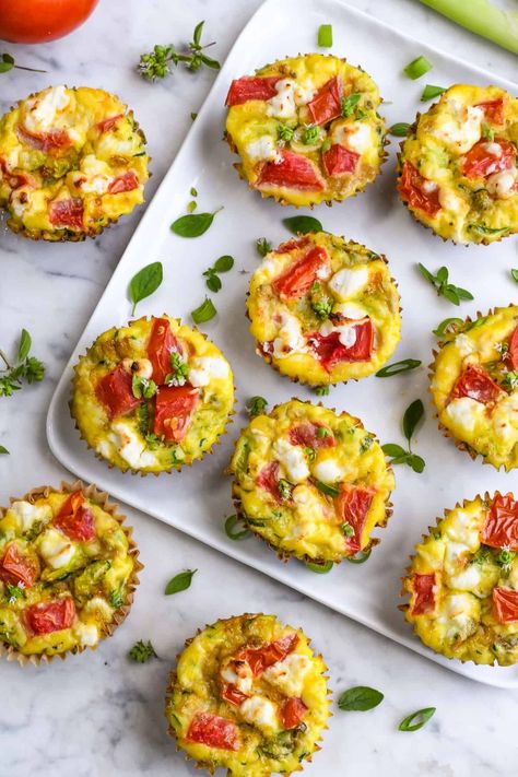 Mini Frittata (Vegetarian) | Eat Well Enjoy Life Frittata Vegetarian, Butternut Squash Frittata, Lunch Vegetarian, Mini Frittatas, Packable Lunch, Egg Frittata, Mini Frittata, Vegetarian Gluten Free, Summer Vegetables