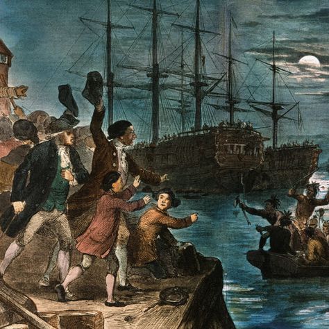 Boston Tea Party - Definition, Dates & Facts - HISTORY The Boston Tea Party, Boston Tea Party, Boston Tea, British Tea, Boston Harbor, American Colonies, Today In History, Us History, Founding Fathers