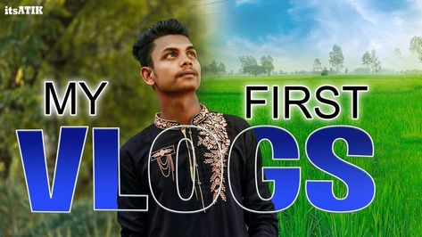 I will Design you first Vlogs Video Thumbnail only $5 My First Vlog Thumbnail, First Vlog Thumbnail, Vlogs Video, Vlog Thumbnail, My First Vlog, Thumbnails Youtube Background, Thumbnail Background, Youtube Video Thumbnail, Youtube Success