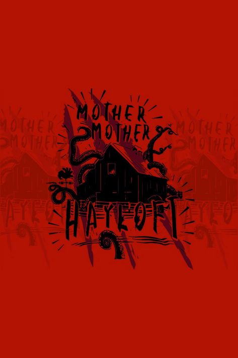 Hayloft Mother Mother Band Tattoo, Mother Mother Poster Band, Hayloft Aesthetic, Mother Mother Wallpaper Band, Mother Mother Aesthetic, Hayloft Mother Mother, Mother Mother Wallpaper, Mother Mother Poster, Mother Mother Aesthetic Band