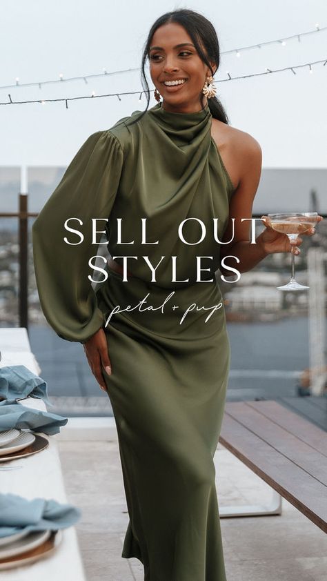 Shop our bestselling styles that won’t break the bank. Winter Wedding Guests, Fall Wedding Guest, Coachella Dress, Fall Wedding Guest Dress, One Shoulder Midi Dress, Guest Attire, Lantern Sleeve Dress, Wedding Attire Guest, Holiday Party Dresses