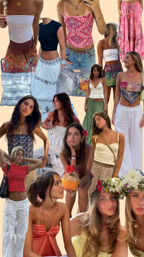 summer outfit inspo 🍉 Shuffles Summer, Brazil Girls, Spain Outfit, Coast Outfit, Europe Travel Outfits, Fits For Summer, Drone Images, Outfit Inspo Summer, Trip Outfits