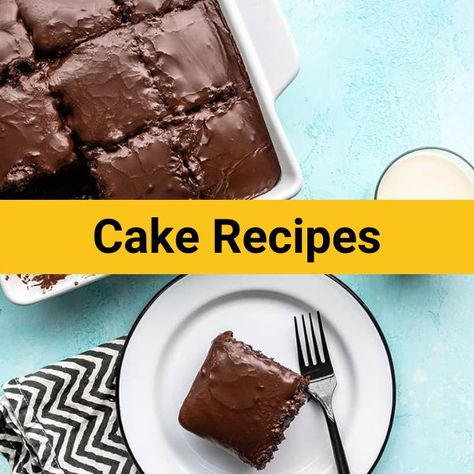 Chocolate Wacky Cake, Crazy Cake Recipes, Wacky Cake Recipe, Retro Cake, Wacky Cake, Delicious Chocolate Cake, Quick Cake, Chocolate Cake Recipe Easy, Cake Simple