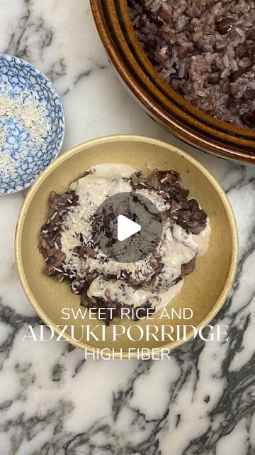 Dr. Michelle Davenport (PhD, RD) on Instagram: "If you keep hearing you need to eat more beans for longevity but you’ve never had beans for breakfast (or dessert!), try this.

Last month, I took a trip to Japan where I was in adzuki bean heaven. It’s one of my favorite beans and in many Asian cuisines, adzuki beans are usually served sweet, not savory.

Growing up, my mom used to make Chè đậu đỏ or Adzuki bean sweet porridge, which she believed was a “cooling” food on hot days (this concept is rooted in traditional Chinese medicine, which I have no clue about lol).

Adzuki beans have a beautiful red color from its high polyphenol content. They’re high in fiber and plant protein. In animal studies, they’ve been shown to improve diabetes and help with dyslipidemia, though we need more human Azuki Bean Recipes, Beans For Breakfast, Eat More Beans, Bean Porridge, Sweet Porridge, Breakfast Beans, 20g Of Protein, Resistant Starch, Cornstarch Slurry