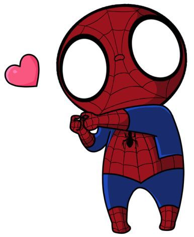 Chibi Spiderman, Spiderman Images, Chibi Marvel, Baby Spiderman, Spiderman Cartoon, Ultimate Spider Man, Overlays Cute, Spiderman Party, Ultimate Spiderman