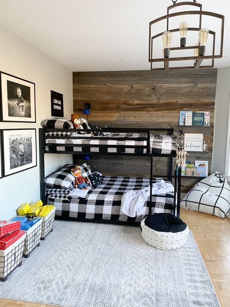 Bunk Beds For Boys Room Shared Bedrooms, Brothers Sharing Room Ideas Bunk Bed, Boy Bunk Bed Room, Toddler Boys Bunk Beds Room Ideas, Boy Bedroom Bunk Beds, Brothers Bedroom Ideas Kids, Boys Room With Bunk Beds Ideas, Bunk Bed For Boys Room, Brother Shared Bedroom Ideas