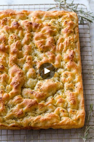 29K views · 266 reactions | This Focaccia Bread recipe has the most crisp chewy crust, airy soft center, and amazing garlic rosemary topping. RECIPE: https://natashaskitchen.com/focaccia-bread/ | NatashasKitchen.com | NatashasKitchen.com · Original audio Garlic Foccacia Bread Recipes, Garlic Foccacia Bread, Foccacia Bread Recipes, Bread Recipe Video, Foccacia Bread, Focaccia Bread Recipe, Focaccia Bread, Bread Machine Recipes, Bread Machine