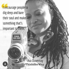 Ava Duvernay Directing, Ava Duvernay Quotes, Photography Studio Office, Womanhood Quotes, Online Vision Board, Ava Duvernay, Women In Film, Film Career, African American Culture