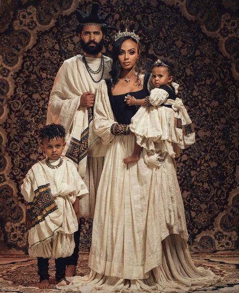 Kids Habesha Dress, Black Habesha Kemis, Habesha Kemis Wedding, Ethiopian Cultural Clothes, Ethiopia Clothing, Habesha Women, Ethiopian Hair, Eritrean Clothing, Habesha Wedding