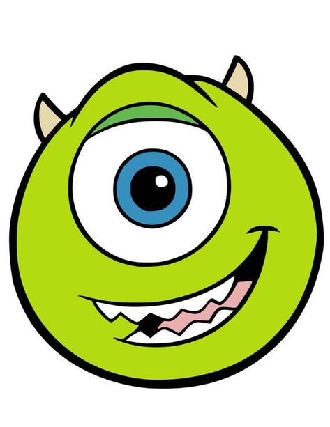 Monsters Inc Svg, شركة المرعبين المحدودة, Mike And Sully, Monster Inc Birthday, Monster Inc, 디즈니 캐릭터, Disney Emoji, Posca Art, Shower Cookies