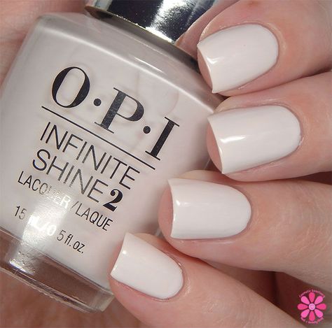 OPI Infinite Shine Soft Shades 2015 Collection; Beyond The Pale Pink White Swatch, Opi Collections, Girly Nails, Cute Nail Colors, Opi Infinite Shine, Pink Cosmetics, Pink Gel, Damaged Nails, Shine Nails