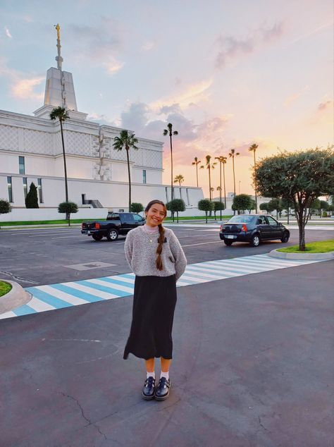 Lds Dresses Church Modest Clothing, Temple Trip Outfit, Lds Missionary Dresses, Lds Sunday Outfits, Modest But Trendy Outfits, Modest Mission Trip Outfits, Mexico Mission Trip Outfits, Garment Friendly Summer Outfits Lds, Christian Mission Trip Aesthetic