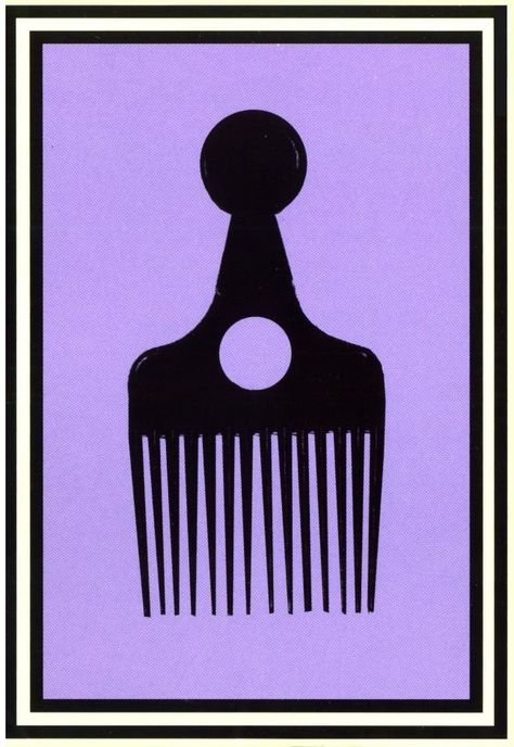 Afro Comb Illustration, Afro Comb Art, Digable Planets Poster, Doom Tattoo, Digable Planets, Reggae Art, Afro Comb, Afro Pick, Planet Logo