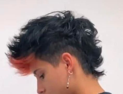 Pho Hawk Hair For Women, Mullet Mohawk Mens, Mullet Deathhawk, Short Deathhawk Mullet, Punk Mohawk Mullet, Mohawk Down, Mohawk Mullet Fade, Short Alternative Hair Men, Unstyled Mohawk